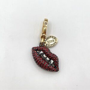 Juicy Couture vampire teeth charm